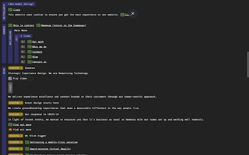 I-download ang ARIA DevTools: Gawing Accessible ang Web Apps - Screenshot 1