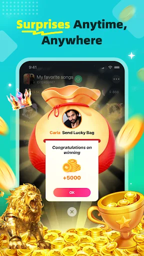 I-download ang InParty: Group Voice Chat – Pinakamahusay na Tambayan - Screenshot 2