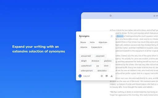 Power Thesaurus: Pinakamahusay na Thesaurus Extension sa Chrome - Screenshot 2