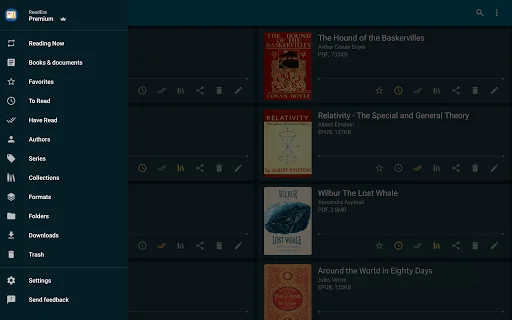 I-download ang ReadEra Premium: Ang Pinakamahusay na E-book Reader - Screenshot 17