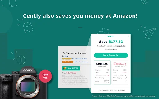 I-download ang Cently: Automatic Coupons at Cashback – Libreng Tipid - Screenshot 4