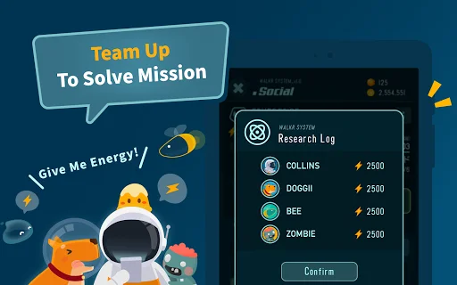 I-download ang Walkr: Fitness Space Adventure – Maglakad at Maglaro! - Screenshot 19