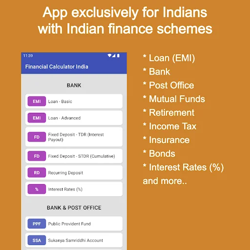 I-download ang Financial Calculator India – Best Financial Tool - Screenshot 1