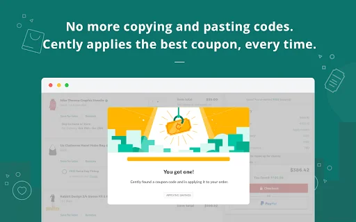 I-download ang Cently: Automatic Coupons at Cashback – Libreng Tipid - Screenshot 2