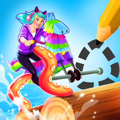 I-download ang Scribble Rider APK – Nakakaaliw na Drawing Racing Game