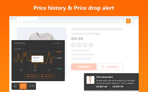 Download AiPrice Price Tracker Beta – Sulit na Shopping Extension - Screenshot 2