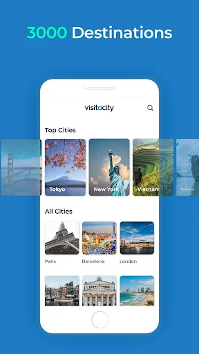 I-download ang Visit A City – Pinakamahusay na Travel Planner App - Screenshot 1