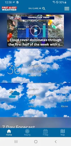 I-download ang WEAU 13 First Alert Weather – Tumpak na Panahon - Screenshot 1