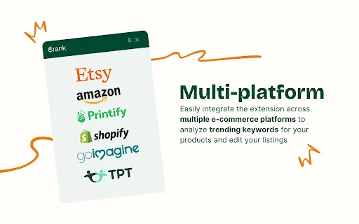 eRank – SEO para sa Ecommerce: Palakasin ang Sales sa Etsy - Screenshot 1