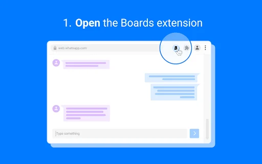 Boards Chrome Extension: Padaliin ang Iyong Business Messaging - Screenshot 2