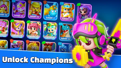 I-download ang Merge War: Super Legion Master – Offline Auto Chess - Screenshot 14