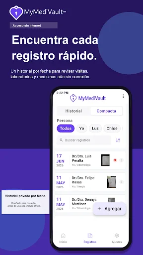 I-download ang MyMediVault – Ligtas na Medical Records App - Screenshot 2