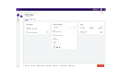 Talkdesk Click-to-Call Extension – Tawag Mula sa Browser - Screenshot 2