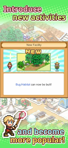 I-download ang Forest Camp Story – Pixel Art Sim Game Libre - Screenshot 5