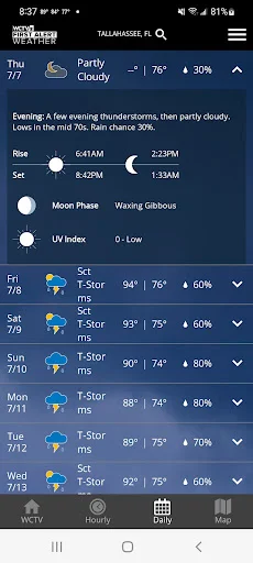 I-download ang WCTV First Alert Weather – Tumpak na Panahon - Screenshot 3
