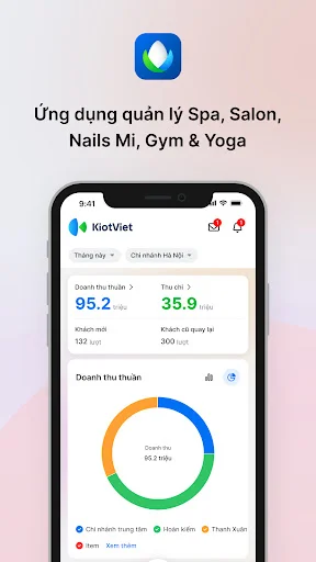 I-download ang KiotViet Salon App – Pamahalaan ang Appointments - Screenshot 1