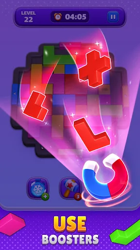 I-download ang Block Slider: Color Jam – Hamong Puzzle na Nakakaaliw - Screenshot 5