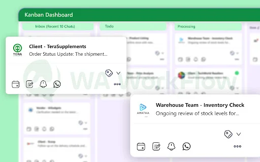 I-download ang WA WorkFlow para sa WhatsApp Web – Productivity Tool - Screenshot 4