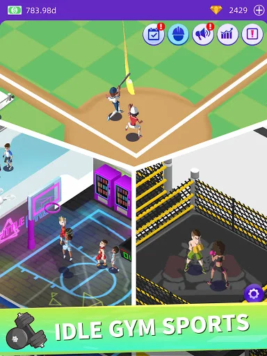 I-download ang Idle GYM Sports – Pinakamahusay na Gym Simulator - Screenshot 11