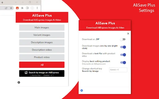 AliSave Plus: I-download ang AliExpress Images at Videos nang Mabilis - Screenshot 2