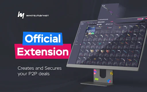I-download ang WhiteMarket P2P – Mabilis na Steam Skins Trading - Screenshot 1
