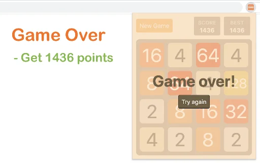 I-download ang 2048 Game Extension – Libre at Masayang Laro - Screenshot 3