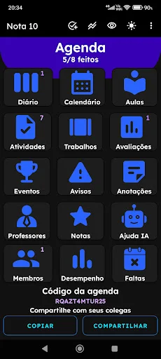 Nota 10: Agenda escolar com IA – I-download ang Iyong Digital Planner - Screenshot 17