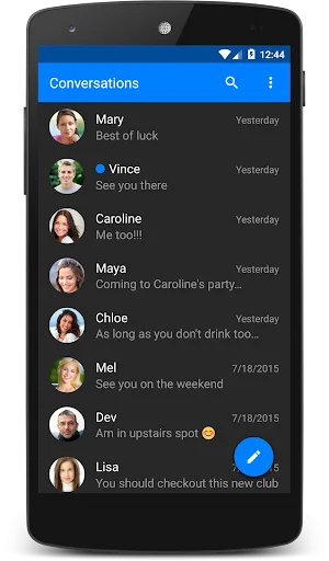 I-download ang Chomp SMS Latest – Pinakamahusay na SMS App - Screenshot 3