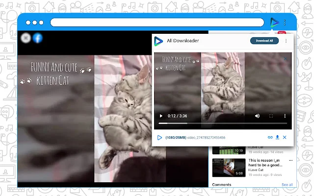 I-download ang Video Downloader Plus – Mabilis at Libreng Video Tool - Screenshot 1
