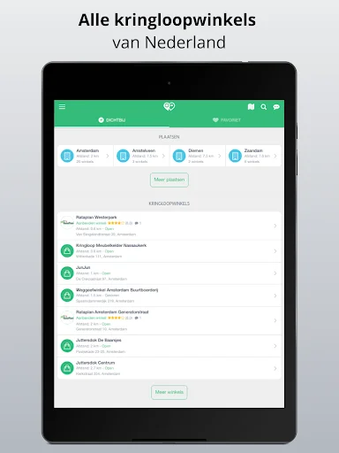 I-download ang Kringloop App – Hanapin ang Thrift Stores sa NL at BE - Screenshot 11