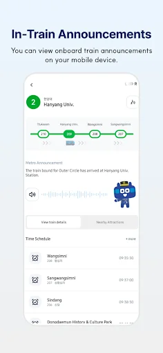 I-download ang Seoul Subway App – Gabay sa Tren sa Korea - Screenshot 3