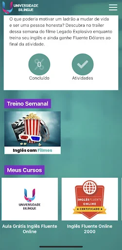I-download ang Universidade Bilíngue – Matuto ng Ingles Gamit ang App - Screenshot 3