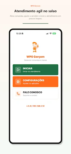 I-download ang WPS Garçom – Mabilis na Sistema para sa Restawran - Screenshot 1