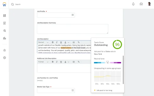 I-download ang Textio para sa Chrome – AI Writing Assistant para sa HR - Screenshot 3
