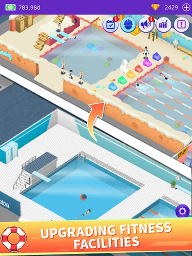 I-download ang Idle GYM Sports – Pinakamahusay na Gym Simulator - Screenshot 9