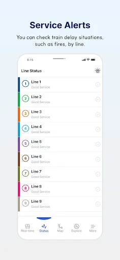 I-download ang Seoul Subway App – Gabay sa Tren sa Korea - Screenshot 5