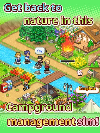 I-download ang Forest Camp Story – Pixel Art Sim Game Libre - Screenshot 20