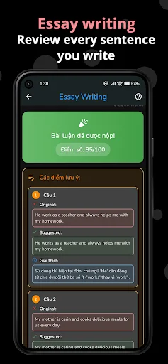 Engus English Write Right – Pagbutihin ang Iyong Pagsulat - Screenshot 3