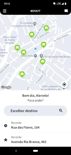 I-download ang VaideRota77 Passageiro – Mabilis at Ligtas na Biyahe - Screenshot 1