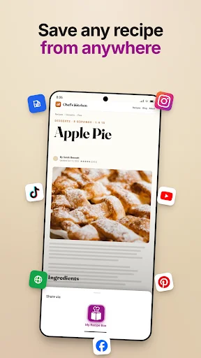 My Recipe Box: I-download ang Pinakamahusay na Recipe Organizer - Screenshot 2