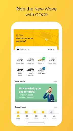 I-download ang COOP Rideshare App – Ligtas at Mabilis na Biyahe - Screenshot 1