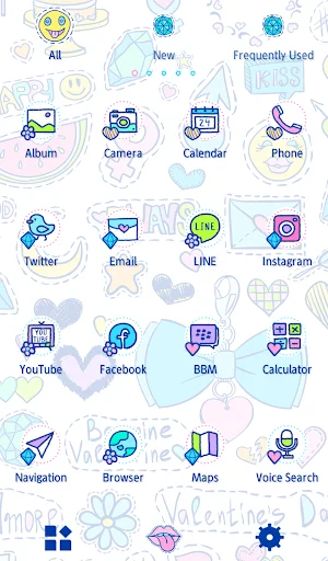 Download Whimsical Stickers Theme – Cute Colorful Design Free - Screenshot 3