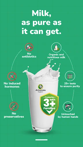 I-download ang Akshayakalpa Organic Milk – Sariwang Gatas Ngayon - Screenshot 5