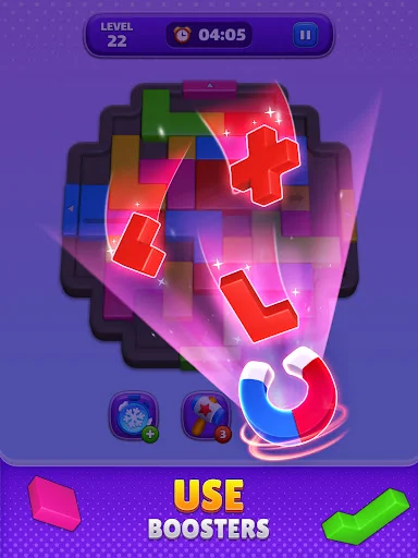 I-download ang Block Slider: Color Jam – Hamong Puzzle na Nakakaaliw - Screenshot 17