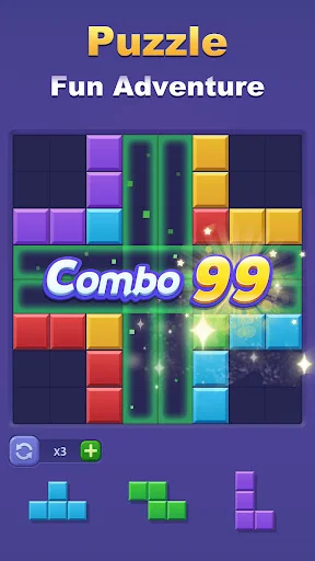 I-download ang Block Dash® Color Block Puzzle – Pinakamahusay na Offline Game - Screenshot 5