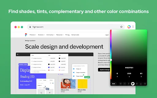Color Picker – Eyedropper Tool: Kunin ang Hex Color Codes nang Mabilis - Screenshot 4