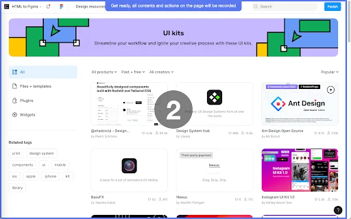 I-convert ang HTML sa Figma gamit ang Refore: Pixel-Perfect Design - Screenshot 5