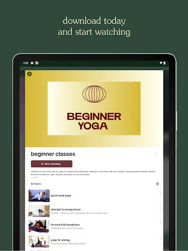 I-download ang The Underbelly – Yoga at Meditasyon para sa Lahat - Screenshot 8