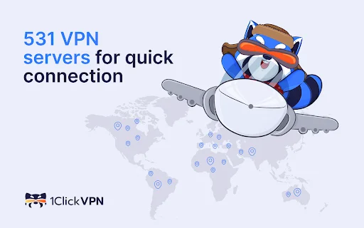 I-download ang 1ClickVPN para sa Chrome – Libre at Mabilis na VPN - Screenshot 2