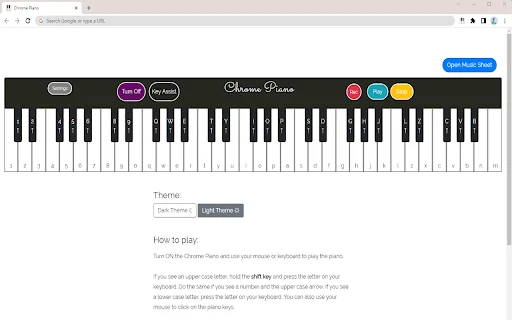 I-download ang Chrome Piano – Maglaro ng Piano sa Browser Mo - Screenshot 4